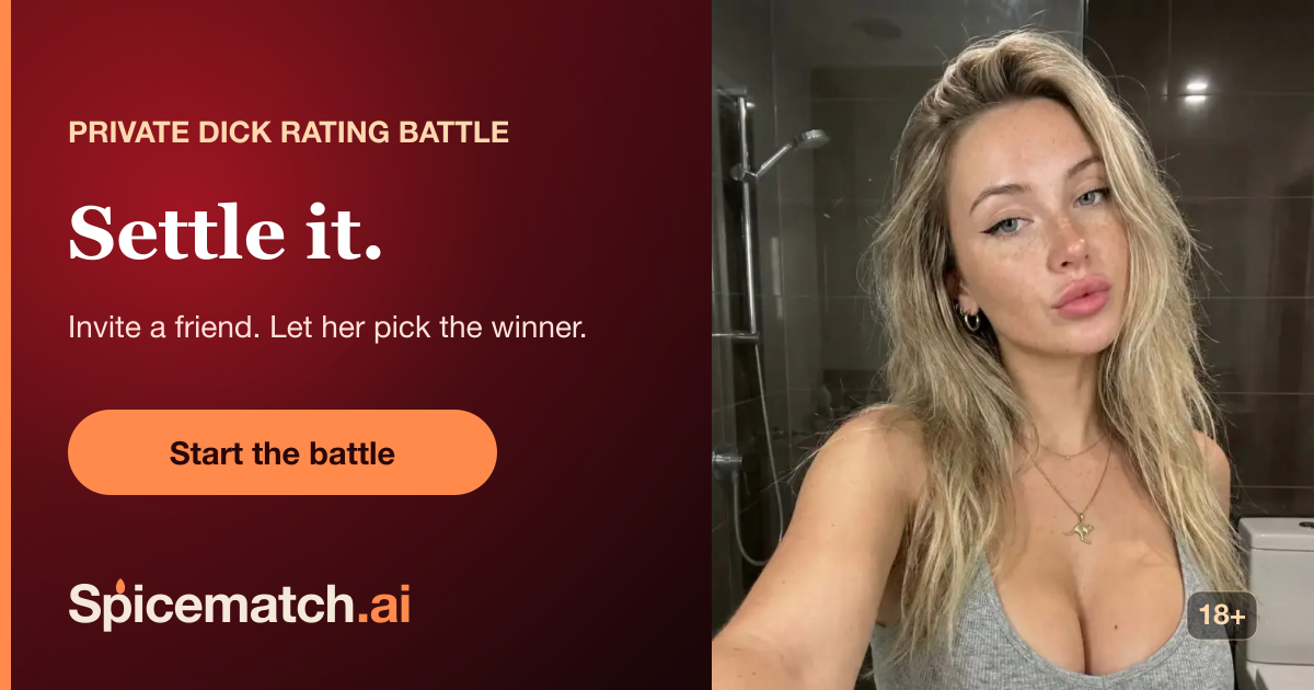 Private friend rating battle on SpiceMatch